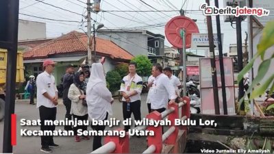 Video Banjir di Bulu Lor, Saluran Air Tertutup Jalan Masuk