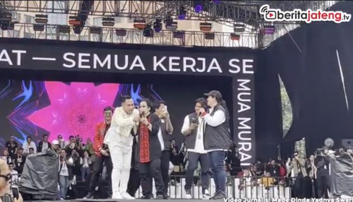 Video Momen Megawati Nyanyi Bareng King Nassar saat Kampanye Akbar di Semarang