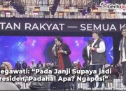 Video Orasi Megawati saat Kampanye di Semarang: “Pada Janji Supaya jadi Presiden, Padahal Apa? Ngapusi”