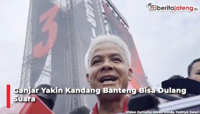 Video Ganjar Yakin Kandang Banteng Bisa Dulang Suara