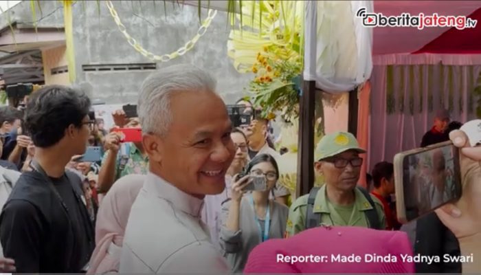 Video Nyoblos di Semarang, Ganjar Optimis Menang Tapi Siap Apapun Hasilnya