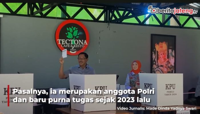 Video Pj Gubernur Jateng Nana Sudjana jadi Pemilih Pemula, Begini Kesannya