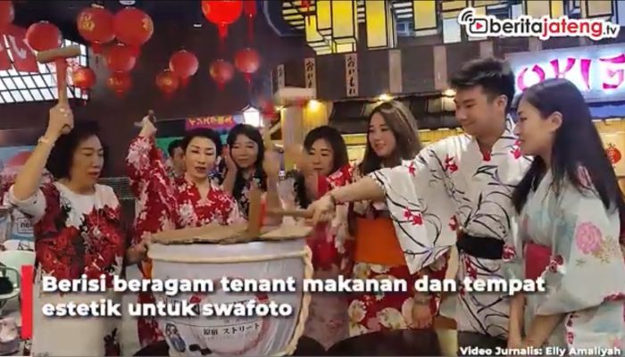 Video Nuansa Jepang Banget di Harajuku Street Food Queen City Mall