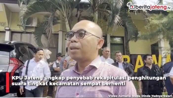 Video Penghitungan Suara Sirekap Berhenti, Ini Alasan KPU Jateng