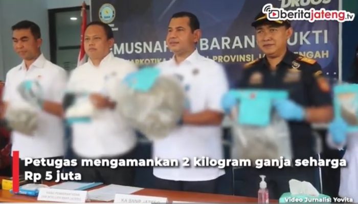 Video Nekat Edarkan Ganja di Kampus, Dua Mahasiswa Semarang Ditangkap