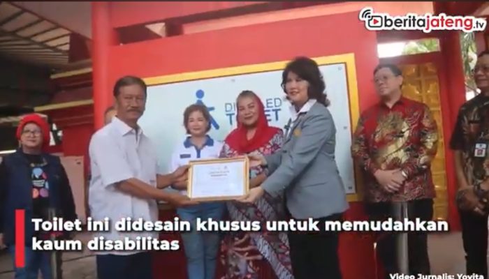 Video Pengusaha Semarang Bangun Toilet Ramah Disabilitas di Wisata Sam Poo Kong