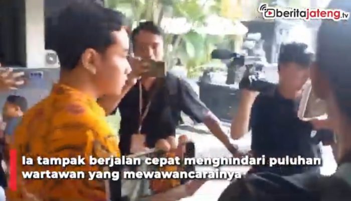 Video Ditanya Dugaan Kecurangan Pemilu, Gibran Cueki Wartawan Jatuh Terjungkal