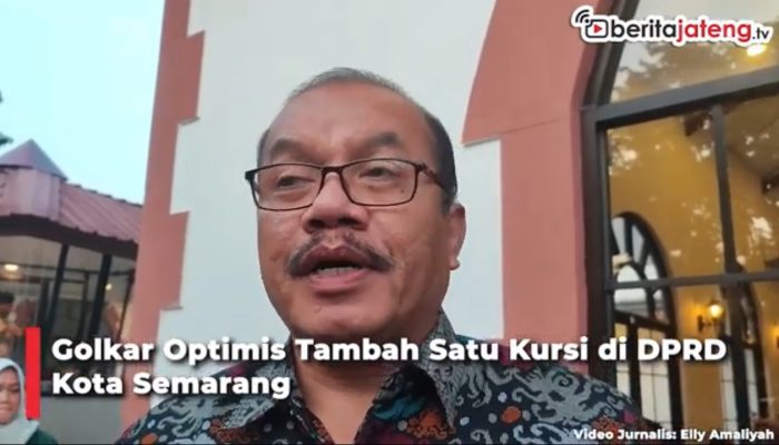 Video Golkar Optimis Tambah Satu Kursi di DPRD Kota Semarang