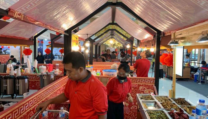 Tutup Perayaan Imlek, Tentrem Mall Gelar Chinatown Food Market, Festival Makanan Legendaris Semarang