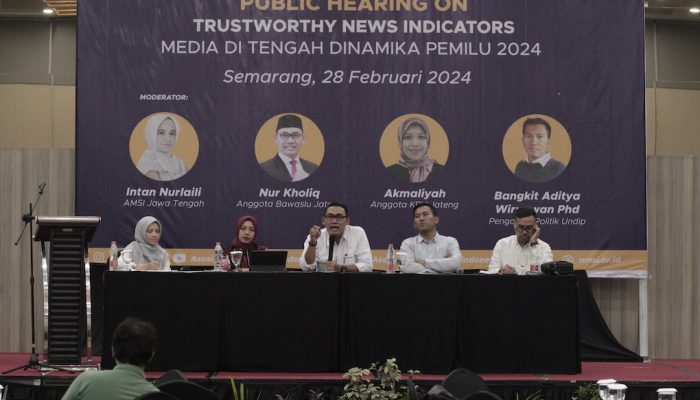 Tingkatkan Kepercayaan Publik, Diskusi Trustworthy AMSI Jateng Gandeng KPU Hingga Akademisi