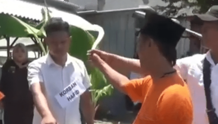 Rekonstruksi Carok Maut Bangkalan Digelar, Pelaku Sempat Begini Sebelum Tewaskan 4 Lawannya