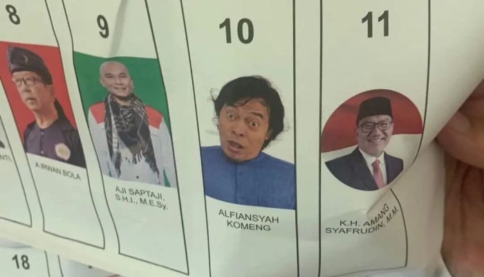 Dapat 5,3 Juta Suara, Komeng Kalahkan Ganjar-Mahfud yang Cuma 2,8 Juta di Jawa Barat