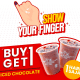 diskon minuman dapur cokelat