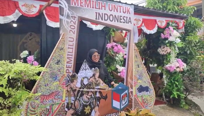 Intip Beragam TPS Unik dan Kreatif di Kota Semarang, Berkonsep Hajatan Hingga Kebhinekaan
