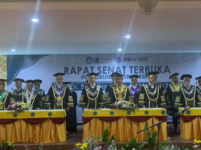 pengukuhan guru besar unimus