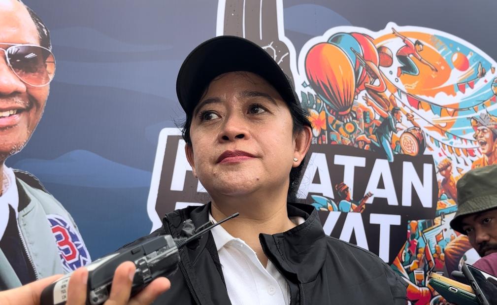 puan maharani // acara kampanye akbar ganjar semarang