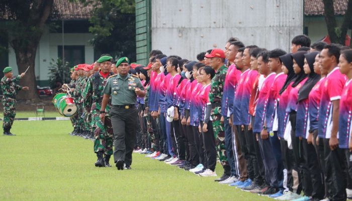 Jelang PON 2024, Tentara Gembleng Mental Atlet di Magelang
