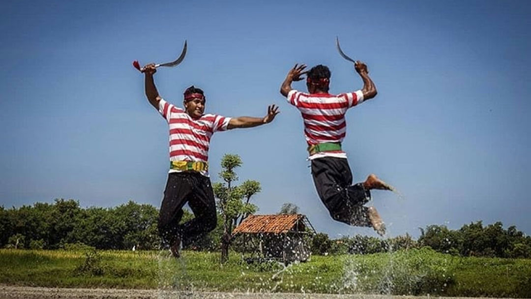 Carok budaya Madura Bangkalan