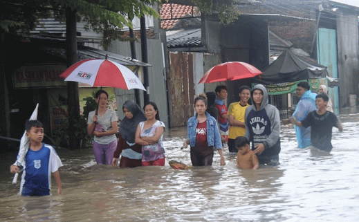 Banjir Sawah Besar | Wilayah Hujan