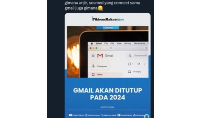 CEK FAKTA: Beredar Isu Google Bakal Hapus Layanan Gmail, Warganet Heboh Sendiri, Memang Benar?