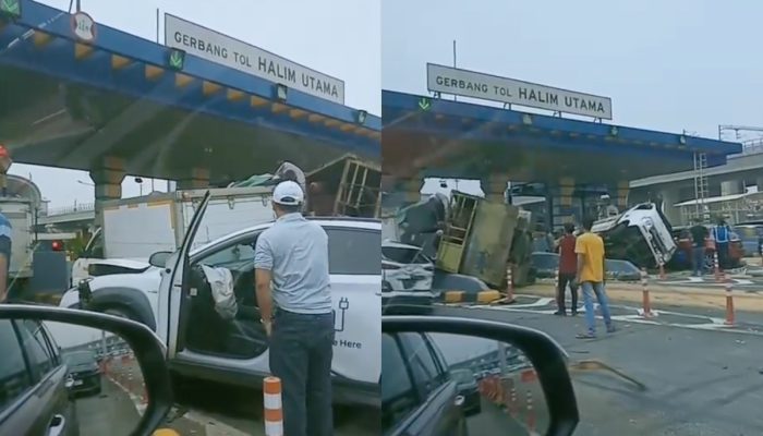 Sebabkan Kecelakaan Beruntun di Gerbang Tol Halim, Sopir Truk: Saya Beli Semua Mobil Itu