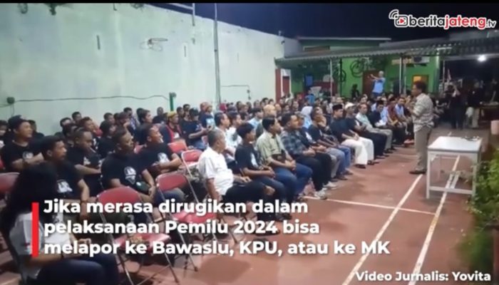 Video Relawan Jokowi Sebut Wacana Hak Angket Tak Pada Tempatnya