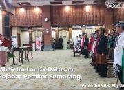 pelantikan pejabat Pemkot Semarang