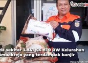 Video PT KAI Serahkan Bantuan ke Warga Korban Banjir Kelurahan Tambakrejo