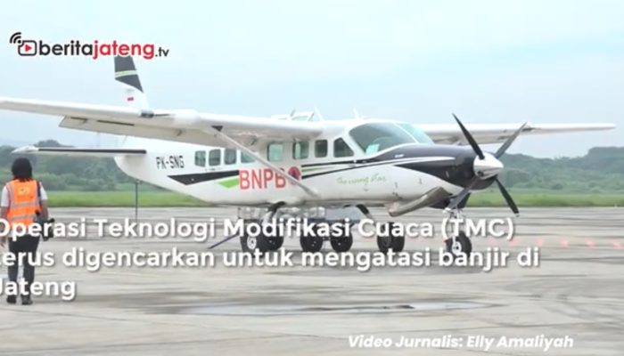 Video Cegah Banjir, BNPB Gencarkan Operasi Modifikasi Cuaca