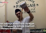 Video Asyiknya Ngopi Ala Kalimantan di Kedai Tarik Pa’Ngah