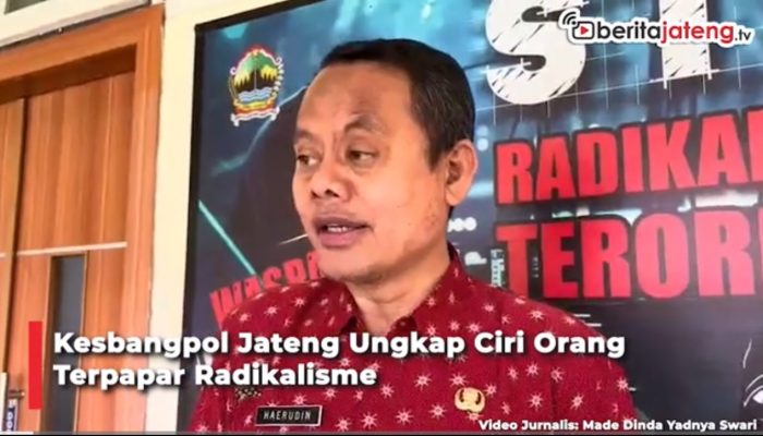 Video Kesbangpol Jateng Ungkap Ciri Orang Terpapar Radikalisme