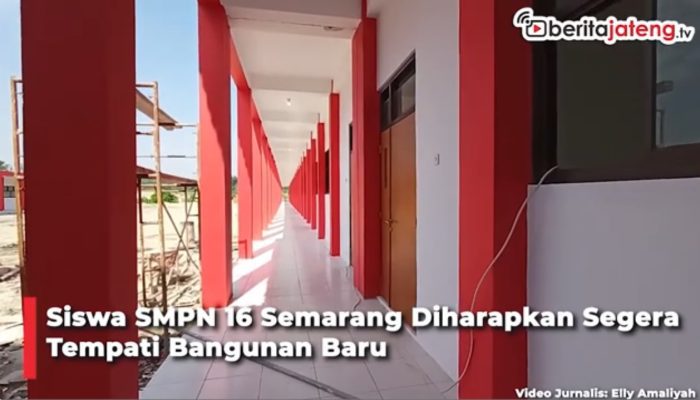 Video Siswa SMPN 16 Semarang Diharapkan Segera Tempati Bangunan Baru
