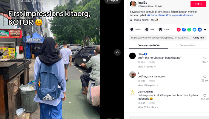 Usai Dihujat Warganet Karena Beri Rating 0 Buat Jakarta, Begini Nasib Intan Nurliana