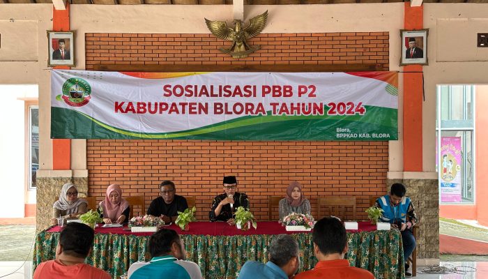 Optimalisasi PBB-P2, BPPKAD Blora Gandeng Bank Jateng Lakukan Sosialisasi kepada Perangkat Desa