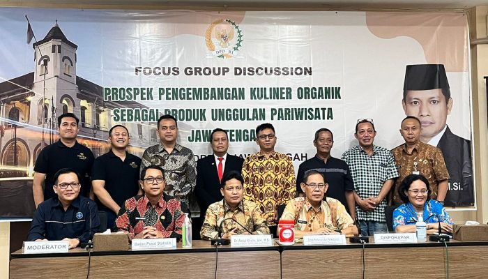 Pamor Kota Semarang Kalah dari Solo dan Yogyakarta, Senator Abdul Kholik Gencarkan Kuliner Organik