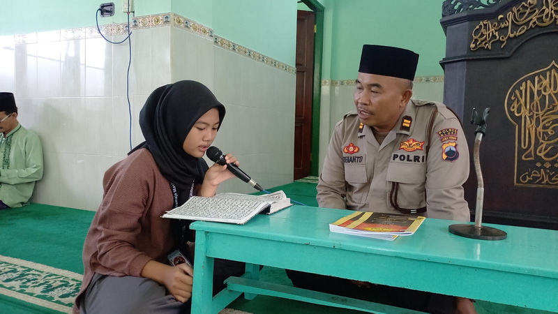 polisi ngajar ngaji blora