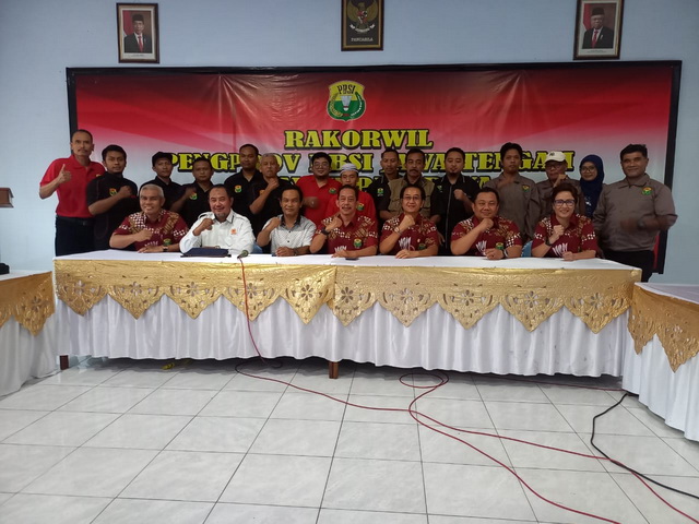 Pengprov PBSI Jateng gelar Rakorwil dan Coaching Pengurus. Sabtu, 30 Maret 2024.