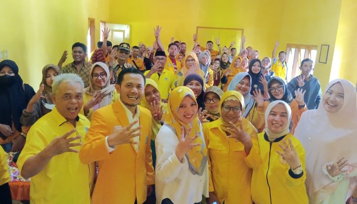 Ketua DPD Partai Golkar Blora Bagikan Bonus Ratusan Juta ke Relawan dan Saksi TPS