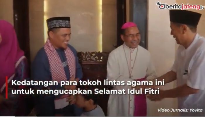 Video Uskup Agung Semarang Kunjungi Masjid Nusrat Jahan
