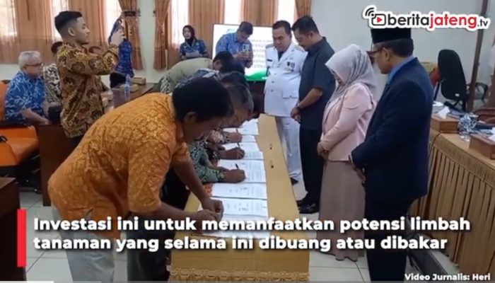Video Dua Pabrik di Blora Bakal Olah Limbah Tanaman untuk Energi Listrik
