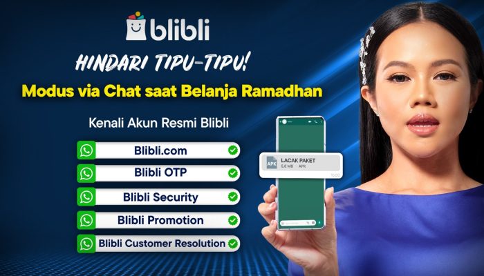 Simak 5 Tips Blibli Terhindar Dari Tipu-tipu Via Chat Saat Belanja Online