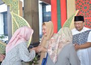 Antusias Warga Shalat Idul Fitri dan Open House di Balaikota Semarang, Ada Aneka Hidangan Disediakan Pemkot