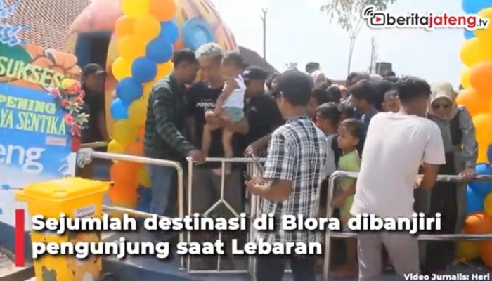 Video Lebaran, Wisata Noyo Gimbal View Blora Ramai Pengunjung