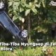 Video Mobil Tiba-Tiba Nyungsep di Tengah Hutan Blora