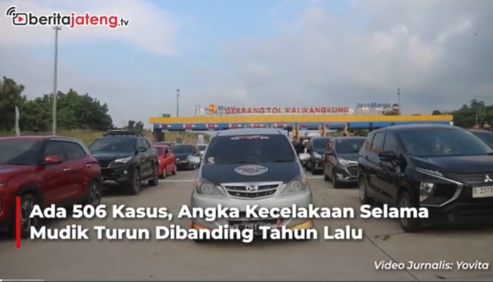 Video 506 Kecelakaan Terjadi Selama Masa Mudik, Turun Dibanding Tahun Lalu