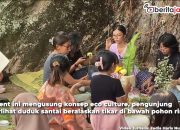Video Meriahnya Pasar Wiguna di Halaman SMAN 1 Semarang