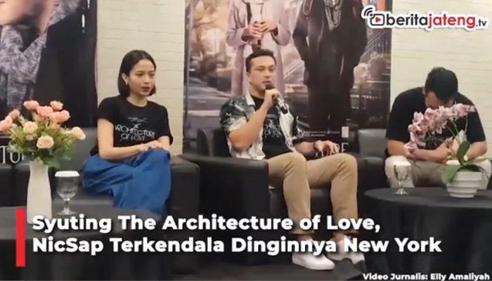 Video Syuting The Architecture of Love, NicSap Terkendala Dinginnya New York