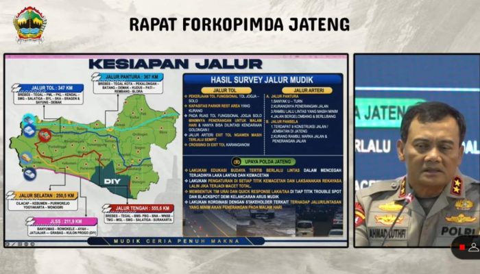 Polda Beberkan Evaluasi Tol Fungsional Solo-Jogja, Ini Peta Jalur Mudik Lebaran 2024 di Jawa Tengah