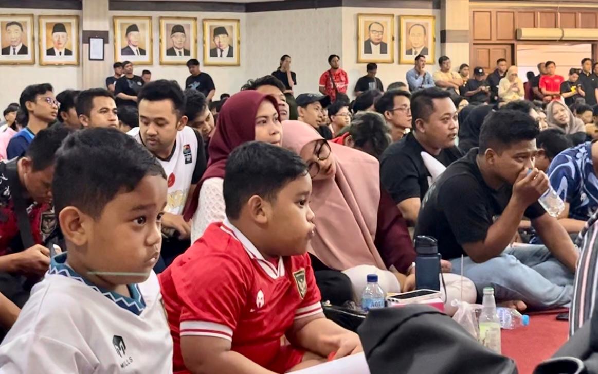 nobar semifinal indonesia vs uzbekistan