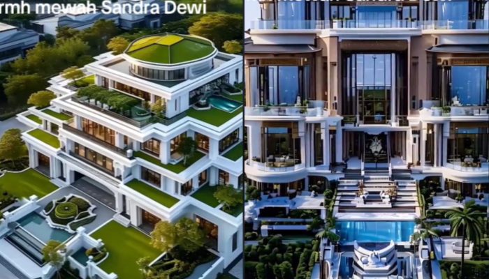[HOAKS] Video Rumah Mewah Sandra Dewi yang Beredar di Media Sosial